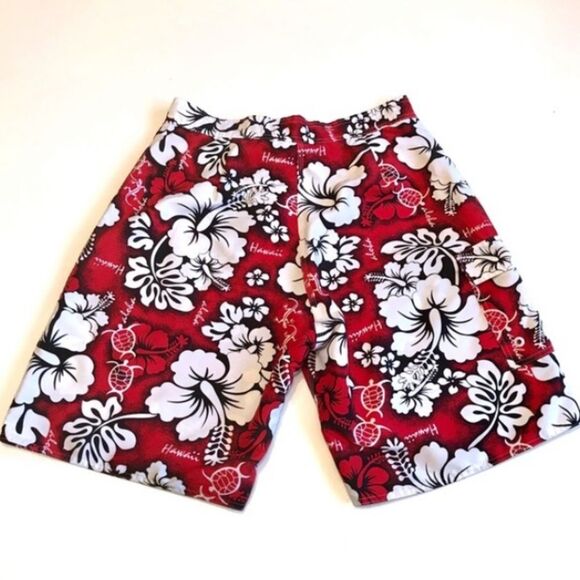 Hawaii Aloha Sea Turtle Tropical Board Shorts Sz 36 - Picture 2 of 13